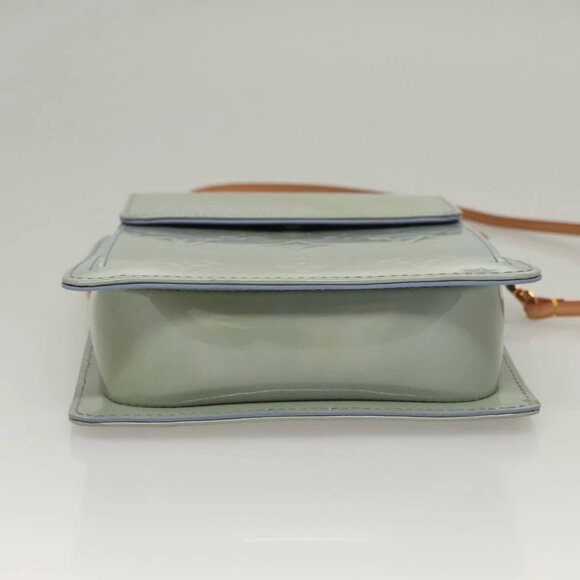 LOUIS VUITTON Monogram Vernis Motto Pouch Lavande M91224 LV Auth 134548 - Picture 6 of 16